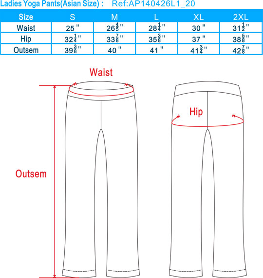 Asian size-Yoga-pants shorts-Lady-20110803