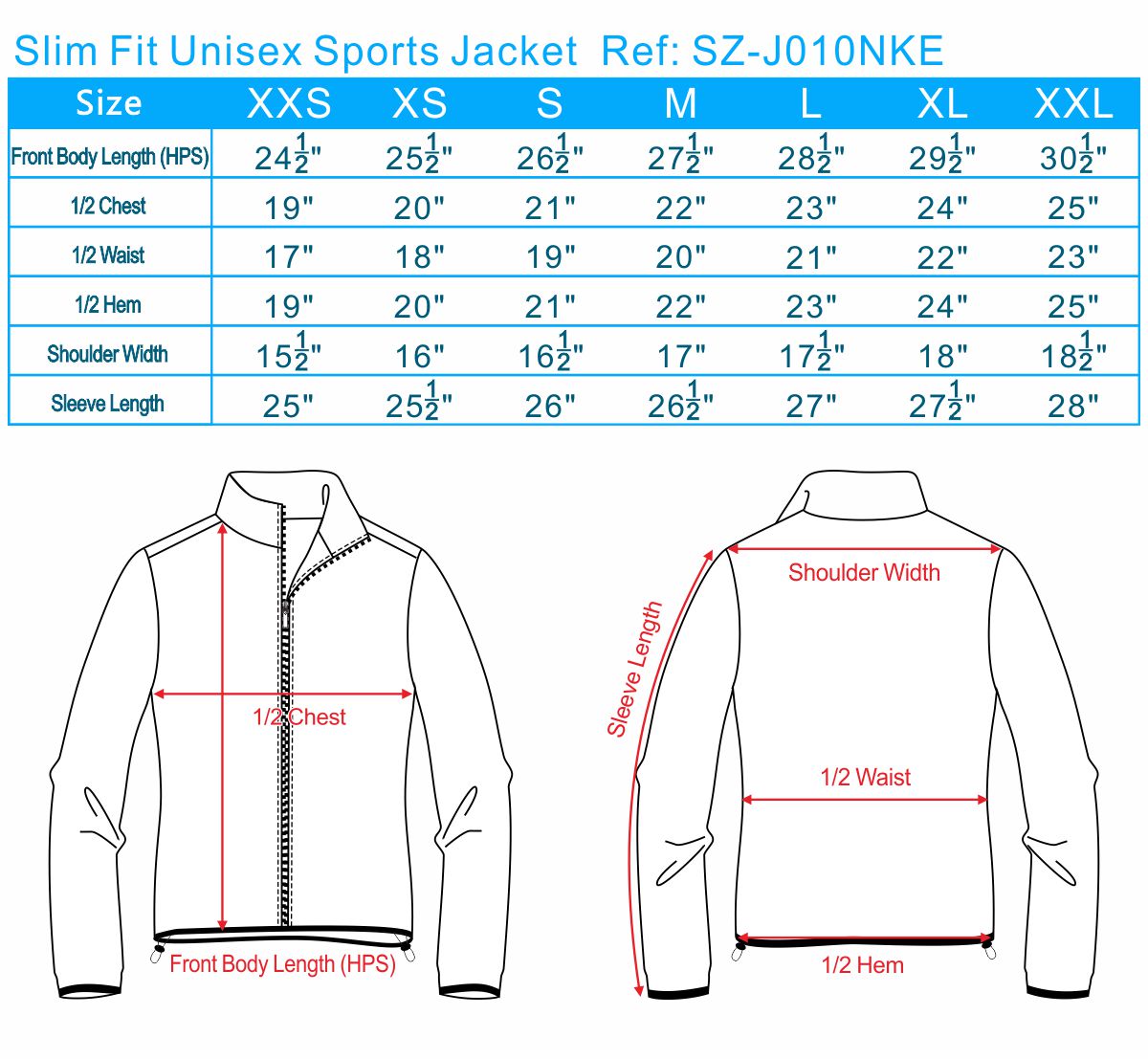 Xl Jacket Measurements Sale Bellvalefarms
