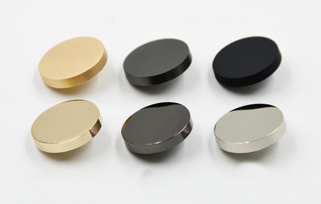 ZJ    金屬平面鈕扣  10mm  12mm  15mm  18mm  20mm  23mm  25mm  28mm  鋅合金電鍍