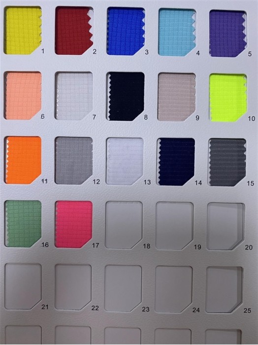 ZJ-DC S0201 Shurou Checker Weight: 100GSM Width: 153CM Composition: 100%Polyester Moisture Wicking