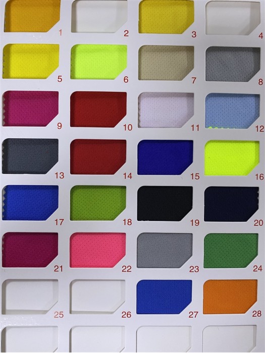 DG-PF WA78 Needle Eye Cloth Width: 185CM Weight: 150GSM Composition: 100Polyester Moisture Wicking