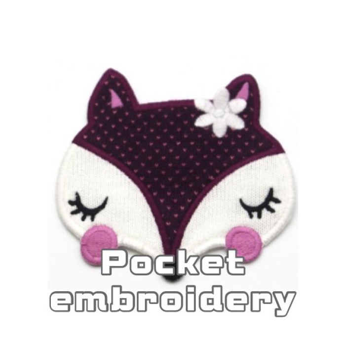 Pocket embroidery
