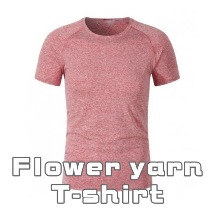 Flower yarn T-shirt