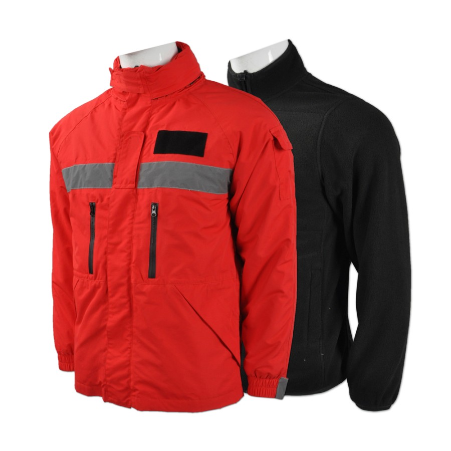 customized industrial work jacket construction jacket, seamless fabric