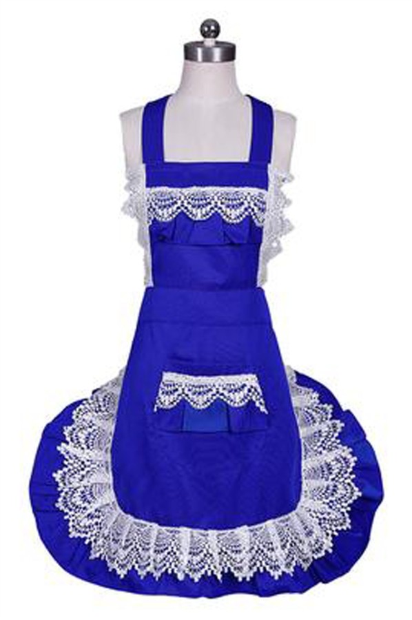 manufacture maid apron Fashion design Lace lace apron Lace pocket Lace