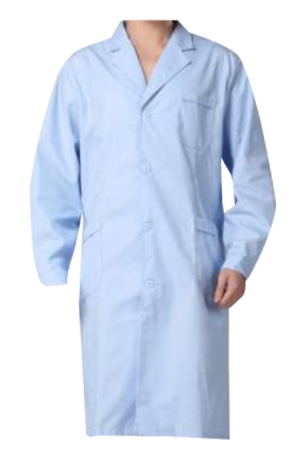 custommade longsleeved doctor robe design lapel laboratory pharmacy