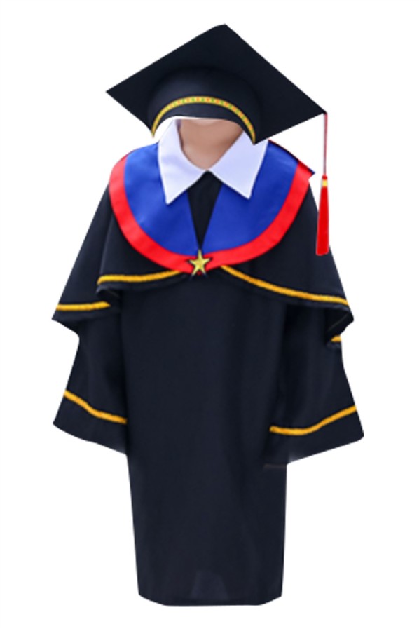 Customized Doctoral Cap Graduation Robe Design Embroidered Neckline ...