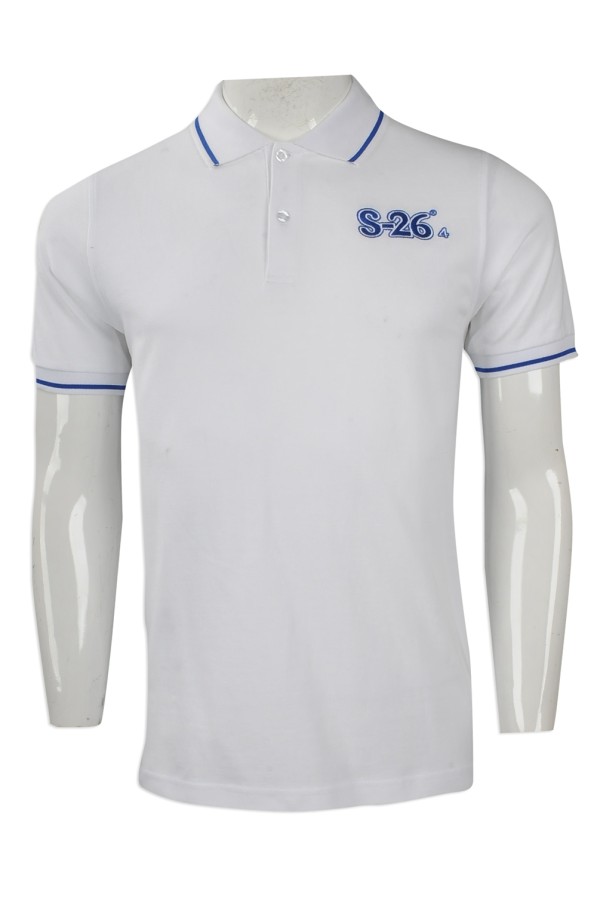Group-made men's short-sleeved Polo shirt Design printed logo short
