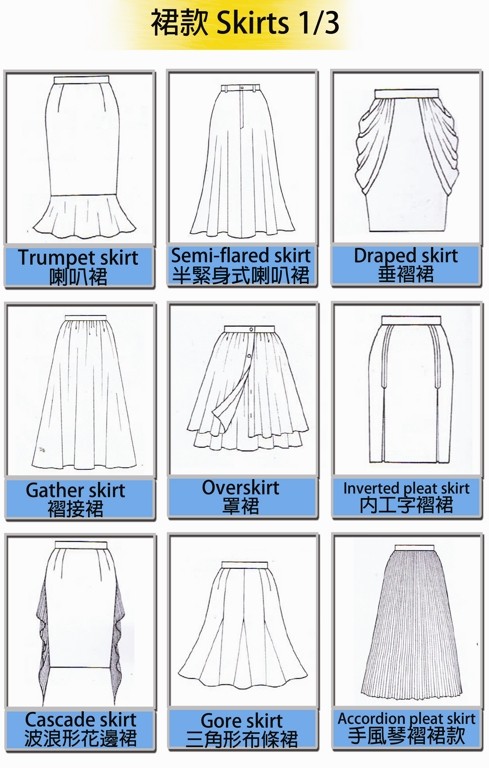 Skirts  裙款