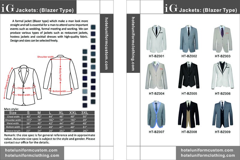 catalogue Jacket (Blazer type)