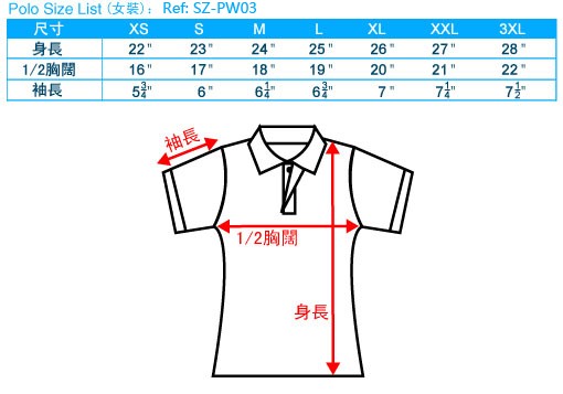 尺碼-Polo-çè¢-女è£-20111031