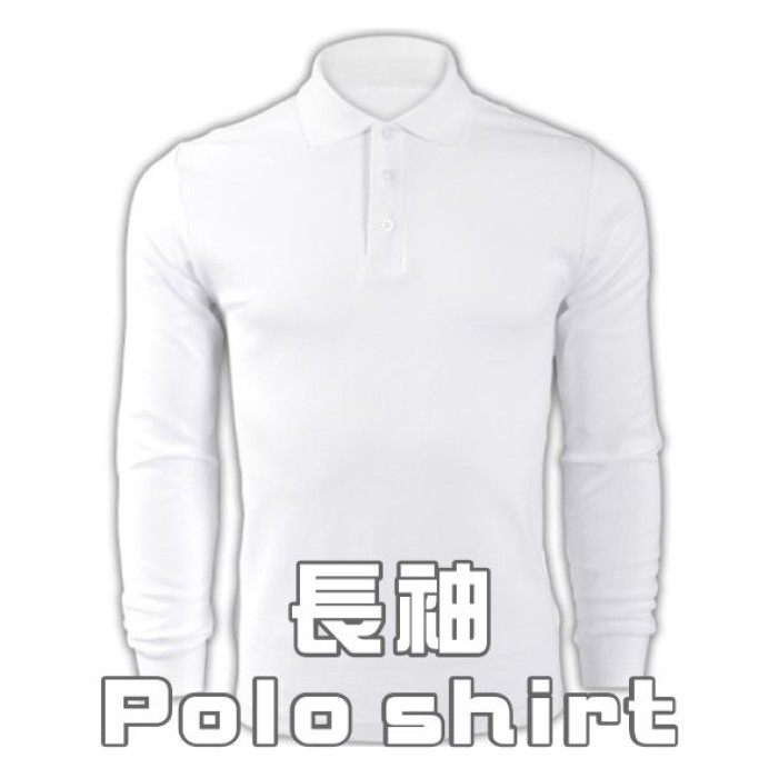 長袖Polo shirt