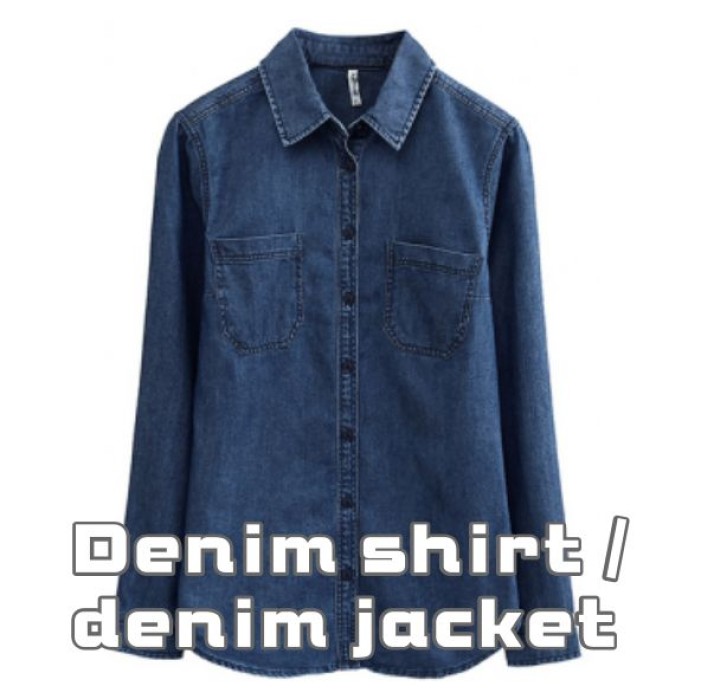 Denim shirt / denim jacket
