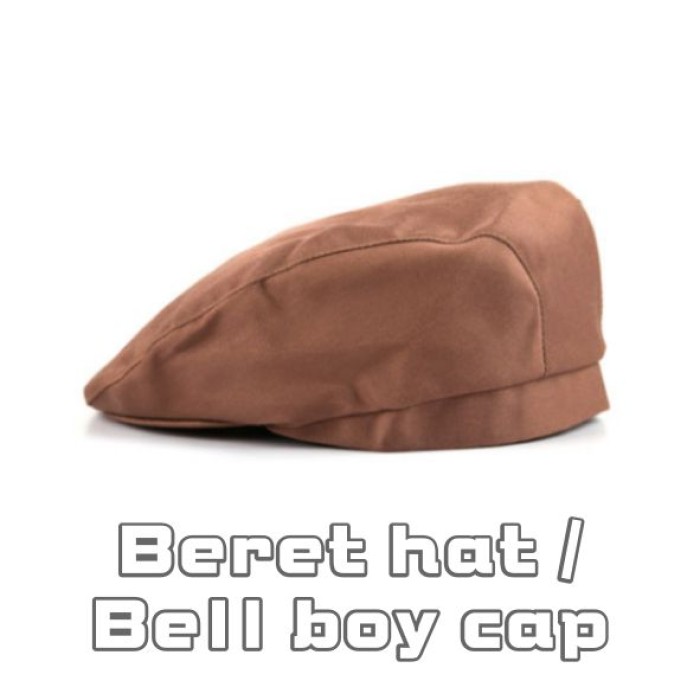 Beret hat /  Bell boy cap