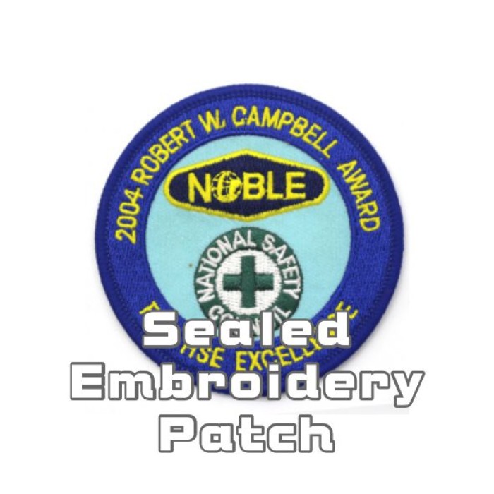 Sealed Embroidery Patch