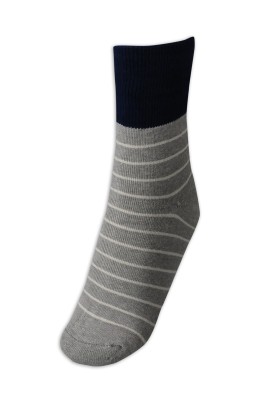 SOC044 設計中筒加厚棉襪  條紋撞色棉襪 襪子製造商