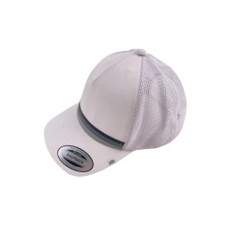 訂購潮牌白色棒球帽    帽後幅網眼設計    印花章    運動棒球帽   反光帶 撞色 帽邊   棒球帽製造商   HA332 訂購潮牌白色棒球帽    帽後幅網眼設計    印花章    運動棒球帽   反光帶 撞色 帽邊   棒球帽製造商   HA332