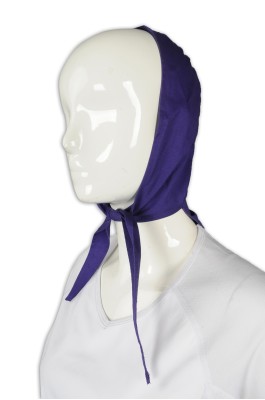 HA320 製作淨色頭巾 綁帶式頭巾 頭巾專門店