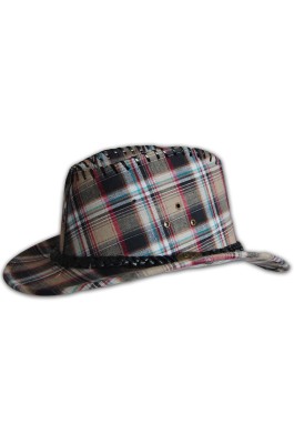 HA082　牛仔紳士帽訂做 牛仔紳士帽度身訂造 牛仔紳士帽網上訂購