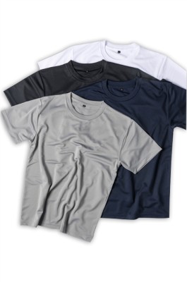 SKT030  訂做淨色短袖T恤 速乾 設計圓領短袖T恤 短袖T恤供應商