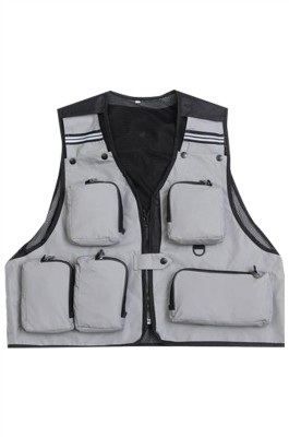 SKV016 訂製拉鏈背心外套 設計戶外釣魚馬甲 導演戶外馬甲 攝影師馬甲外套 背心外套中心 