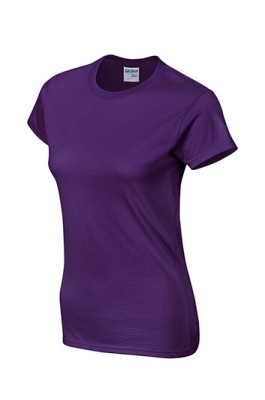 Gildan 紫色 081 短袖女圓領T恤 76000L  T恤批發 女T恤印字 買T恤 T恤價格