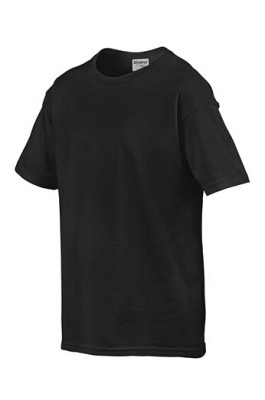 Gildan 黑色 036  短袖兒童圓領T恤 76000B 童裝T恤印字 活動T恤訂製 速印T恤 T恤價格