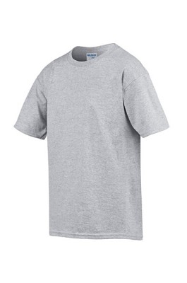 Gildan 灰色 295 短袖兒童圓領T恤 76000B 純色童裝T恤印字 活動T恤訂製 速印T恤 T恤價格