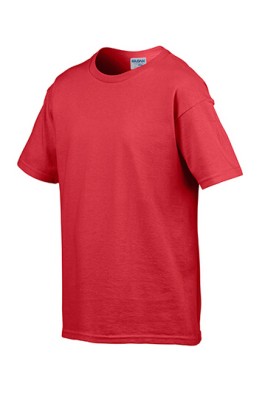 Gildan 紅色040 短袖兒童圓領T恤 76000B 批發童裝T恤 純色童裝T恤訂製 速印T恤 T恤價格