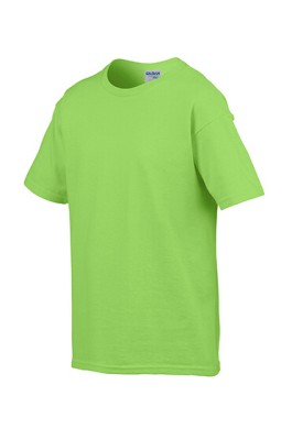 Gildan 淺綠色012 短袖兒童圓領T恤 76000B 純色T恤訂製 童裝T恤批發 現貨童裝T恤 T恤價格