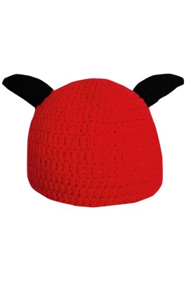 SKBC013   製造手工嬰兒寶寶卡通牛角帽   護頭帽   男女嬰兒   傳統風帽子  