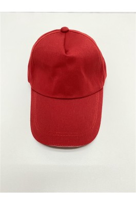 訂購團體棒球帽   設計紅色可調節透氣棒球帽  棒球帽中心  SKBC021