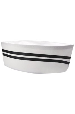 SKCH018   大量訂製船型廚師帽   設計食堂 廚房 防油煙可洗船型帽  船型帽專門店