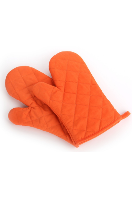 YD150702  橙色隔熱手套   設計訂做隔熱手套  隔熱手套專門店  滌棉65%   70G  隔熱手套價格  SKGS07