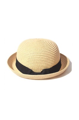 SKB004 訂做卷邊草帽款式   自訂防曬草帽款式  沙灘帽   製作沙灘帽草帽款式    草帽製造商