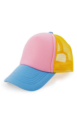 M004  訂造兒童貨車帽  訂購兒童網帽  網上下單網帽 貨車帽供應商  棉綸  貨車帽價格
