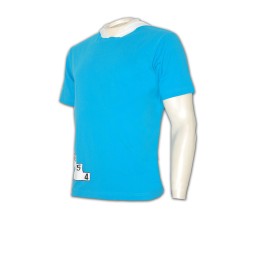T224 自制 t-shirt 班 tee design 男裝 v 領 tee     天藍色 T224 自制 t-shirt 班 tee design 男裝 v 領 tee     天藍色