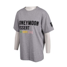 T925 設計淨色T恤 甜品 餐飲制服 T恤專門店    灰色   oversize t shirt 女 T925 設計淨色T恤 甜品 餐飲制服 T恤專門店    灰色   oversize t shirt 女