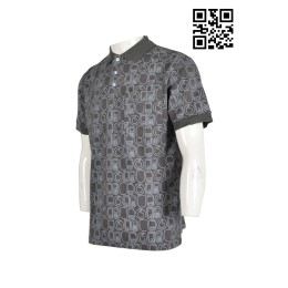 P499 全件印花POLO 專業訂製poloshirt  訂購團體POLO衫  設計圖形印花POLO衫  poloshirt製造商      灰色 P499 全件印花POLO 專業訂製poloshirt  訂購團體POLO衫  設計圖形印花POLO衫  poloshirt製造商      灰色