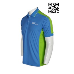 P615  製作健身專用Polo恤  肩位 撞色 電訊行業 宣傳活動制服 設計拼色Polo恤  供應吸濕排汗Polo恤  Polo恤製造商    藍色 P615  製作健身專用Polo恤  肩位 撞色 電訊行業 宣傳活動制服 設計拼色Polo恤  供應吸濕排汗Polo恤  Polo恤製造商    藍色