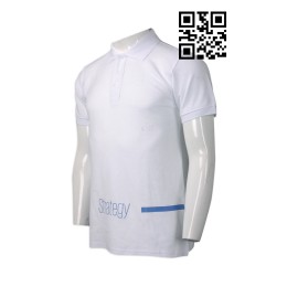 P724 設計打印膜logoPolo恤  度身訂造男士Polo恤  網上下單Polo恤 Polo恤製衣廠    白色 P724 設計打印膜logoPolo恤  度身訂造男士Polo恤  網上下單Polo恤 Polo恤製衣廠    白色