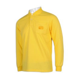 P1110 訂購繡花logo Polo恤 左胸貼袋 65%棉 35%滌 非牟利社團 民間社團組織 合營組織 澳門  Polo恤製衣廠      黃色 P1110 訂購繡花logo Polo恤 左胸貼袋 65%棉 35%滌 非牟利社團 民間社團組織 合營組織 澳門  Polo恤製衣廠      黃色