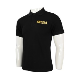 P1121 設計純色印花Polo恤  大量訂造短袖Polo恤 澳門 Polo恤hk中心    黑色 P1121 設計純色印花Polo恤  大量訂造短袖Polo恤 澳門 Polo恤hk中心    黑色