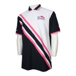 P1174 訂做撞色Polo恤 扁機領 馬術 Polo恤供應商     黑色撞白色 P1174 訂做撞色Polo恤 扁機領 馬術 Polo恤供應商     黑色撞白色