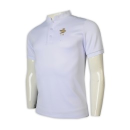 P1210 網上下單Polo恤 健康拉架布 3粒鈕 水療 養生 制服 企領 Polo恤專門店      白色 P1210 網上下單Polo恤 健康拉架布 3粒鈕 水療 養生 制服 企領 Polo恤專門店      白色