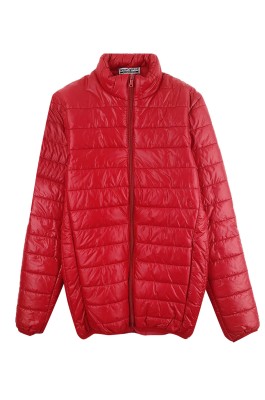 訂做活動羽絨外套  訂購紅色輕薄團體羽絨外套  外套專門店 SKVM024