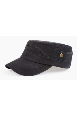 SKFC004  設計牛仔布平頂帽 供應休閒平頂帽 訂購時尚平頂帽 平頂帽hk中心  平頂帽價格