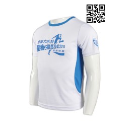 W171跑步運動衫 吸汗運動衫 度身訂製功能性運動衫 團體訂購運動衫 運動衫供應商 運動衫生產商     白色  撞色領藍色 W171跑步運動衫 吸汗運動衫 度身訂製功能性運動衫 團體訂購運動衫 運動衫供應商 運動衫生產商     白色  撞色領藍色