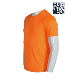 W179製造純色功能性運動衫  訂印淨色男士pe 衫 肩位撞色布 羽毛球 乒乓球  親子活動 家庭套裝 運動款供應緊身男士運動衫  功能性運動衫製造商     橙色 W179製造純色功能性運動衫  訂印淨色男士pe 衫 肩位撞色布 羽毛球 乒乓球  親子活動 家庭套裝 運動款供應緊身男士運動衫  功能性運動衫製造商     橙色