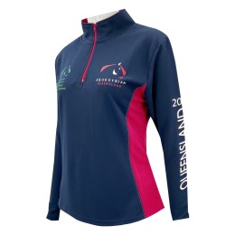 設計半胸拉鏈紅色   企業領    印花logo     網眼運動衫   女裝運動衫 修身 修腰   W219 設計半胸拉鏈紅色   企業領    印花logo     網眼運動衫   女裝運動衫 修身 修腰   W219